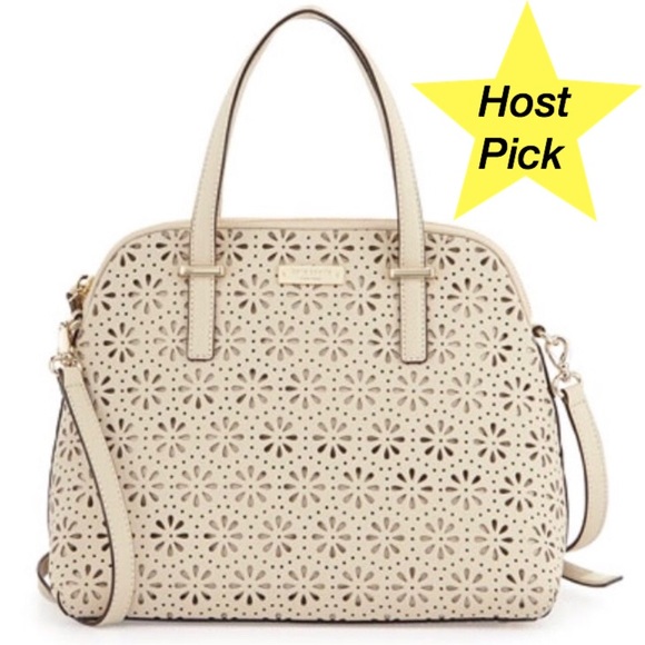 kate spade Handbags - Kate Spade Cedar St Maise Laser-Cut Dome Satchel